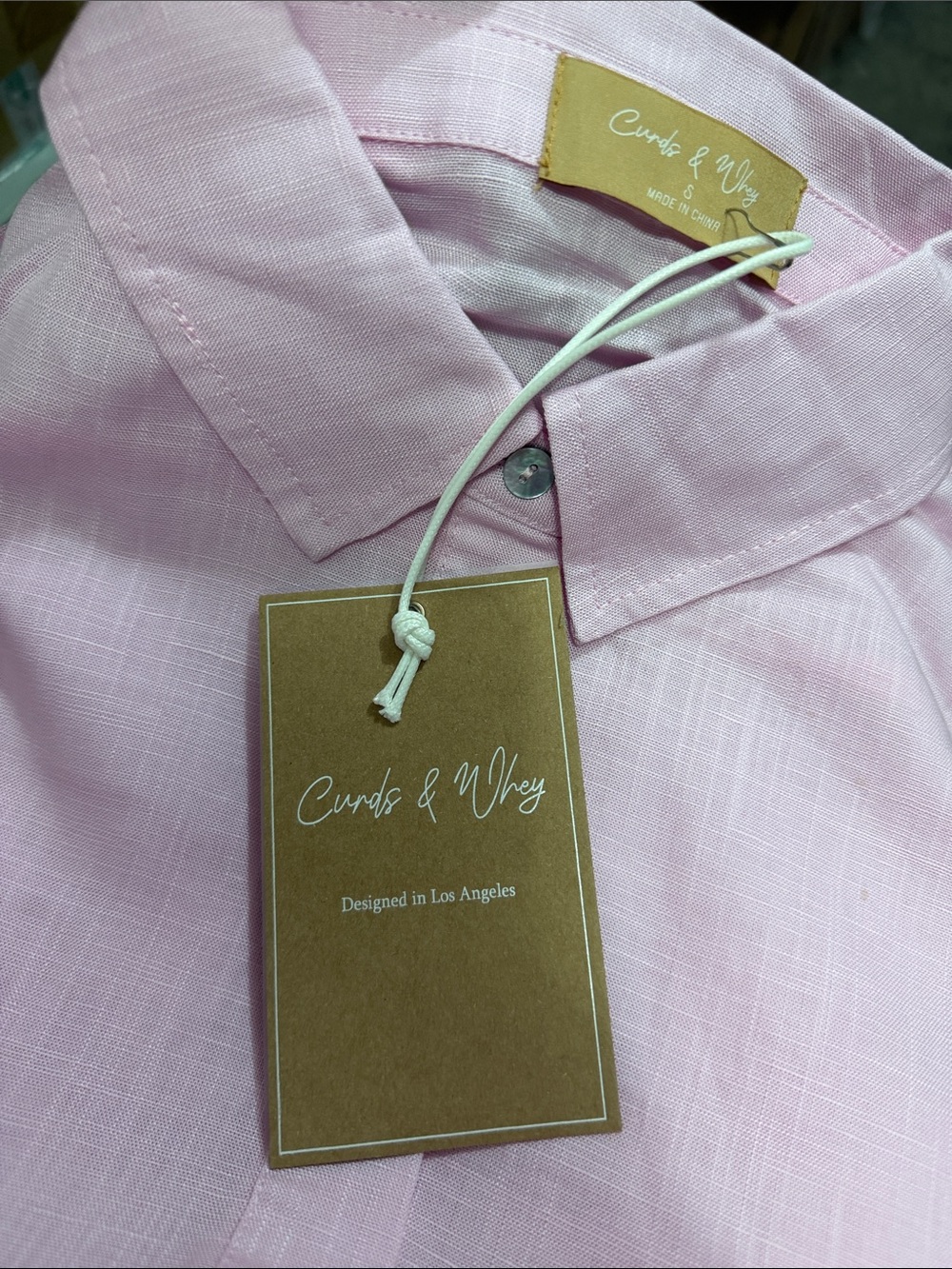 Short-sleeved, collared midi -length shirt dress with a defined waistline NWT M - Picture 5 of 5